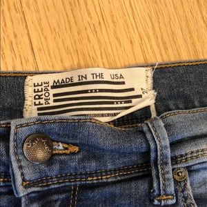 Free People ankle crop SUPER soft relaxed jean